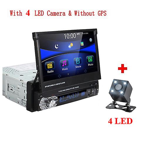 Lecteur vidéo multimédia Mp5 7 » Pouce écran tactile USB Sd Aux FM Radio In-dash 1 Din Audio Stéréo Mirror Link