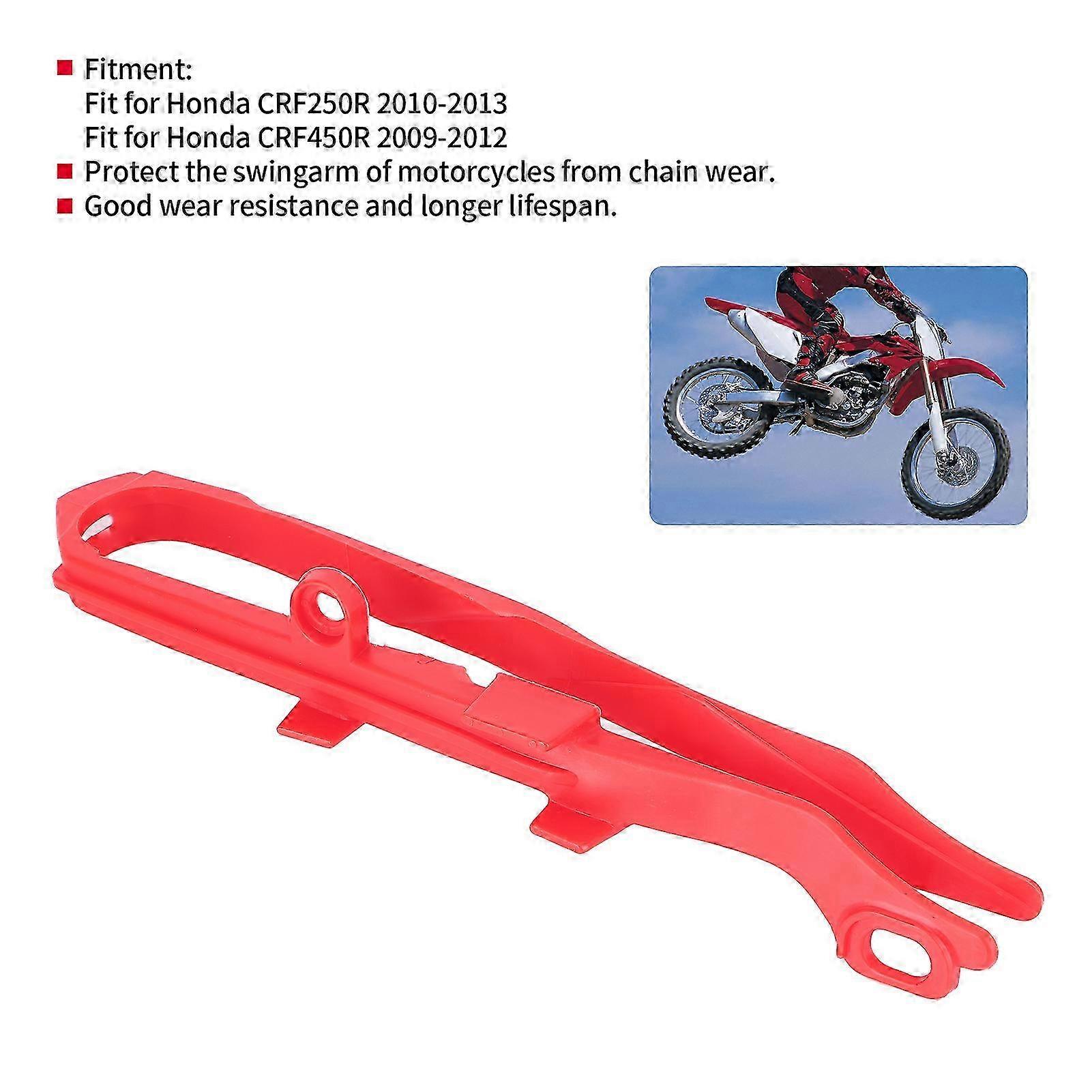 Swingarm Chain Slider Guide Protector Compatible with Honda CRF250R CRF450R