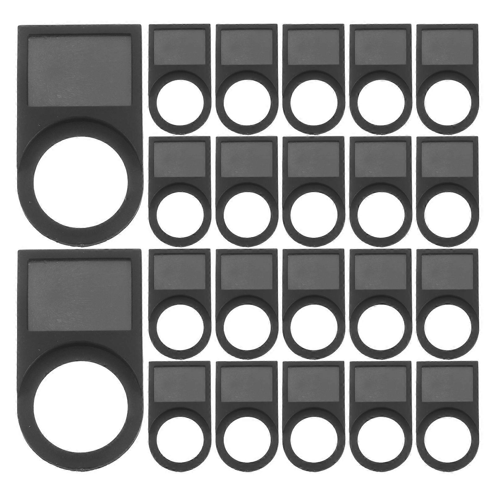 Push Button Switch Plastic Sign Board for Electronics Communication 50Pcs