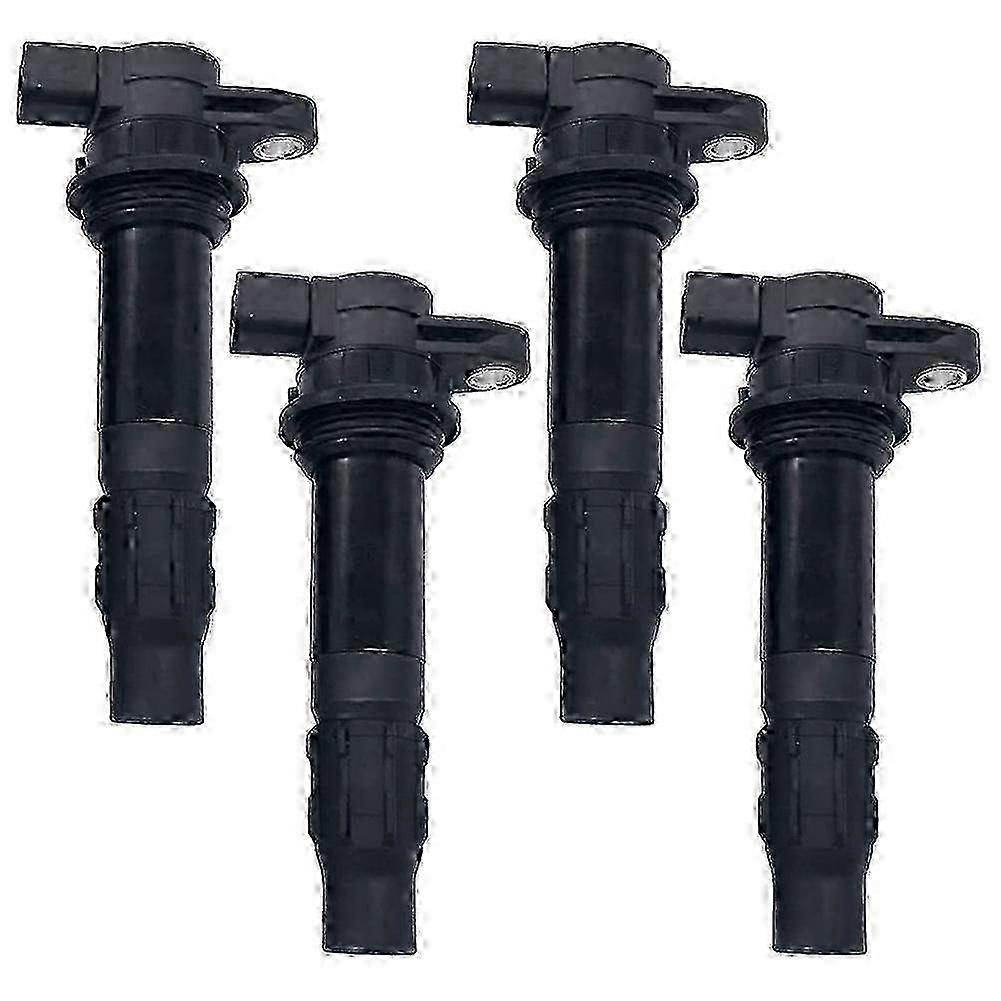 Ignition Coils Set for Yamaha Waverunner FX/VX 1100 2004-2014 Models, 4 Pcs with Part Number 6B6/6D3-82310