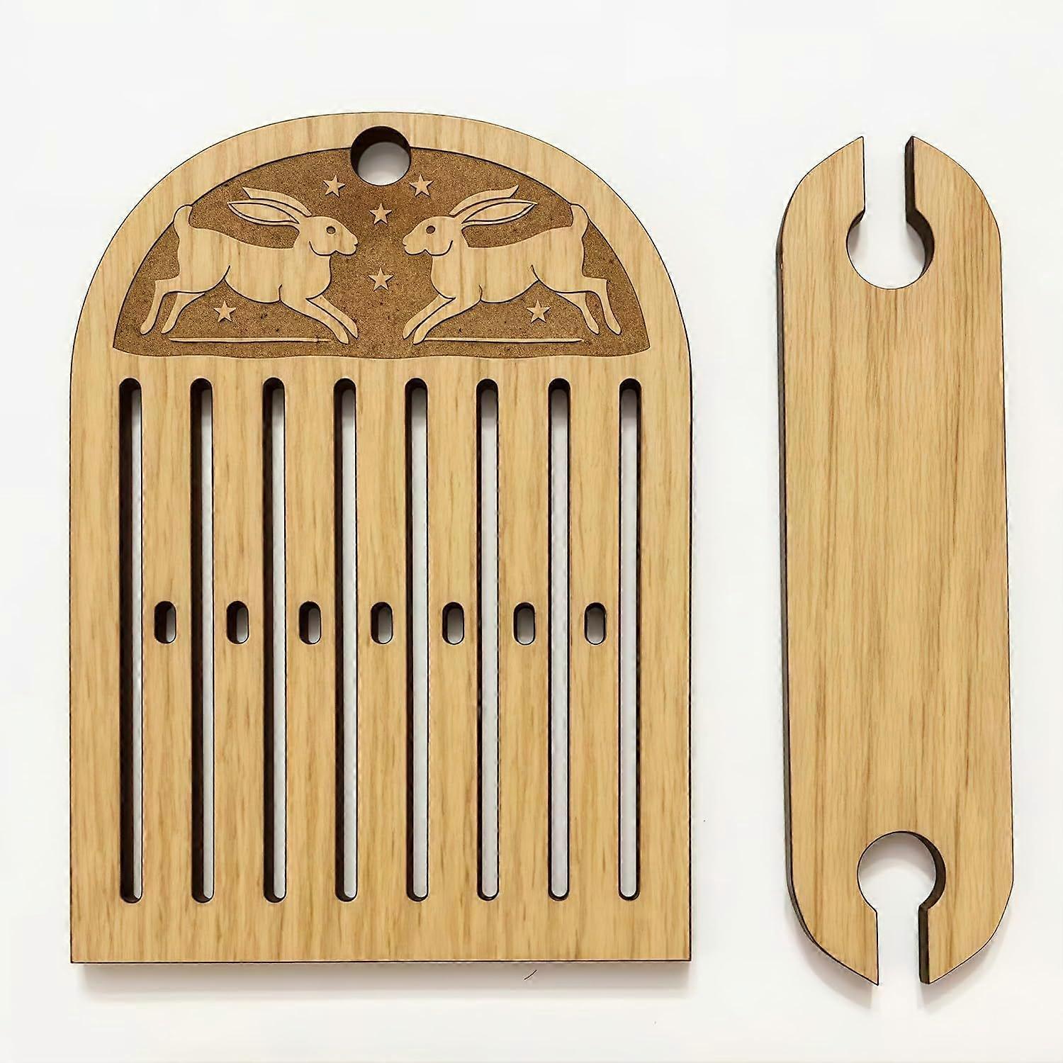 Rigid Heddle Backstrap Loom Kit for Bandweaving, Small Wooden Belt Weaving Tools Set, Weaving Looms Tools Kits for Bracelet Bag Belt Camera Strap for 