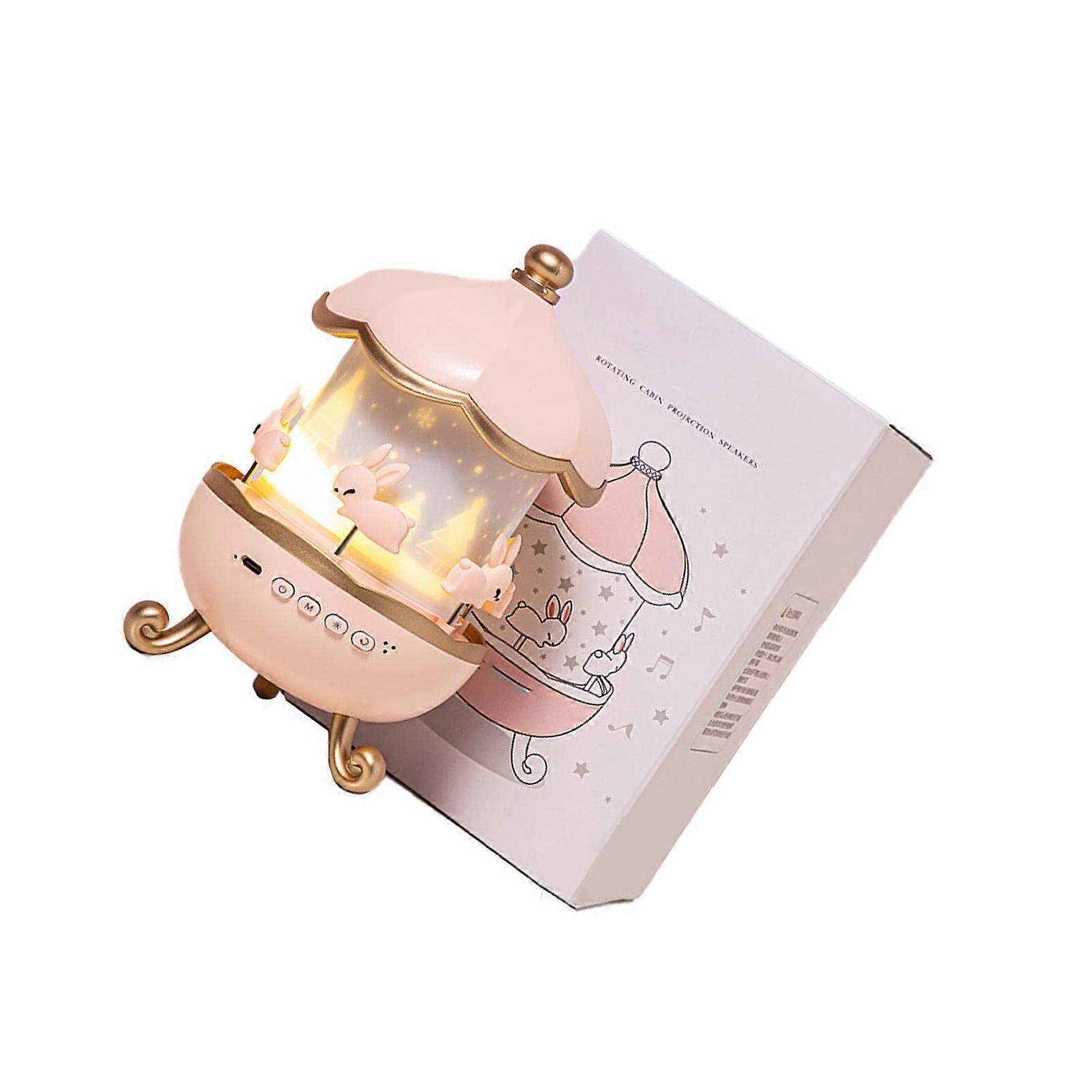 Adjustable Color Star Night Light with 12 Dynamic Projection Scenes Music Player and Portable 1200mAh Battery Design Multicolor