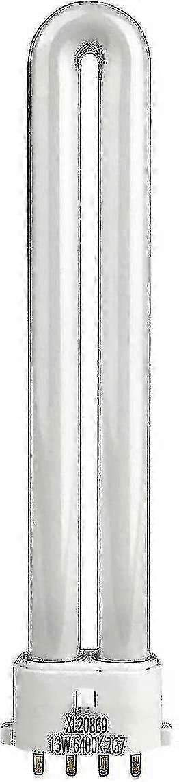 13w CFL Daylight Replacement Bulb, 4 Pin 2g7 Base (6400k)