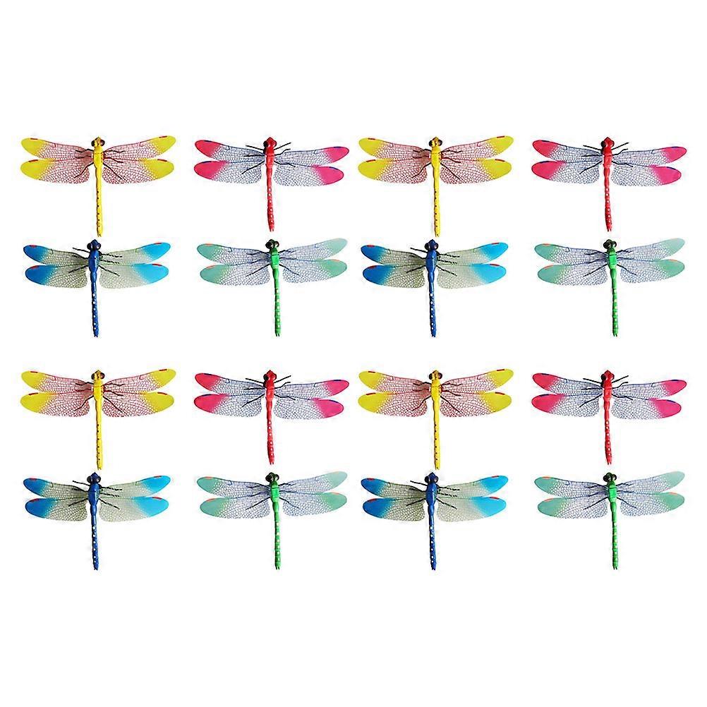 Curtain Decor Wing Shape Green PP Material Outdoor Decor 16Pcs