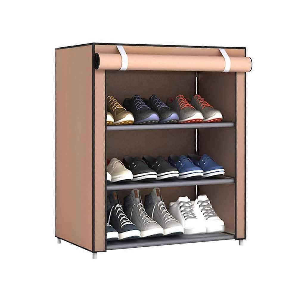 MultiLayer Dustproof Shoe Rack NonWoven Fabric SpaceSaving Shoe Organizer for Entryway