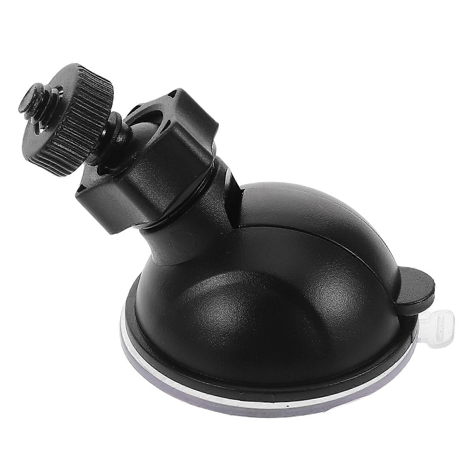 Suction Cup Mount Mini Ball Bracket for Car Camera Holder Black