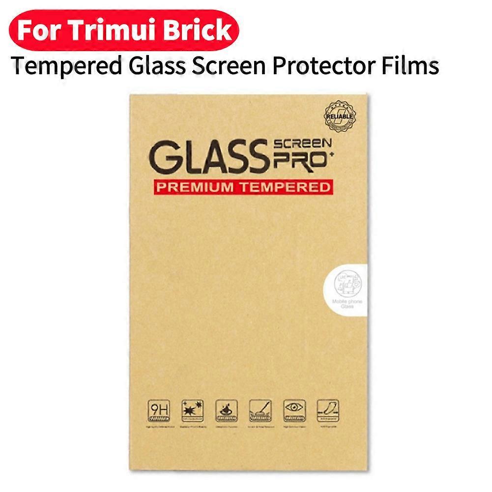 Bag+Glass Film For Trimui Brick Travel Protective Case Anti-scratch Game Accessories Box For Trimui Brick Handheld Game Console