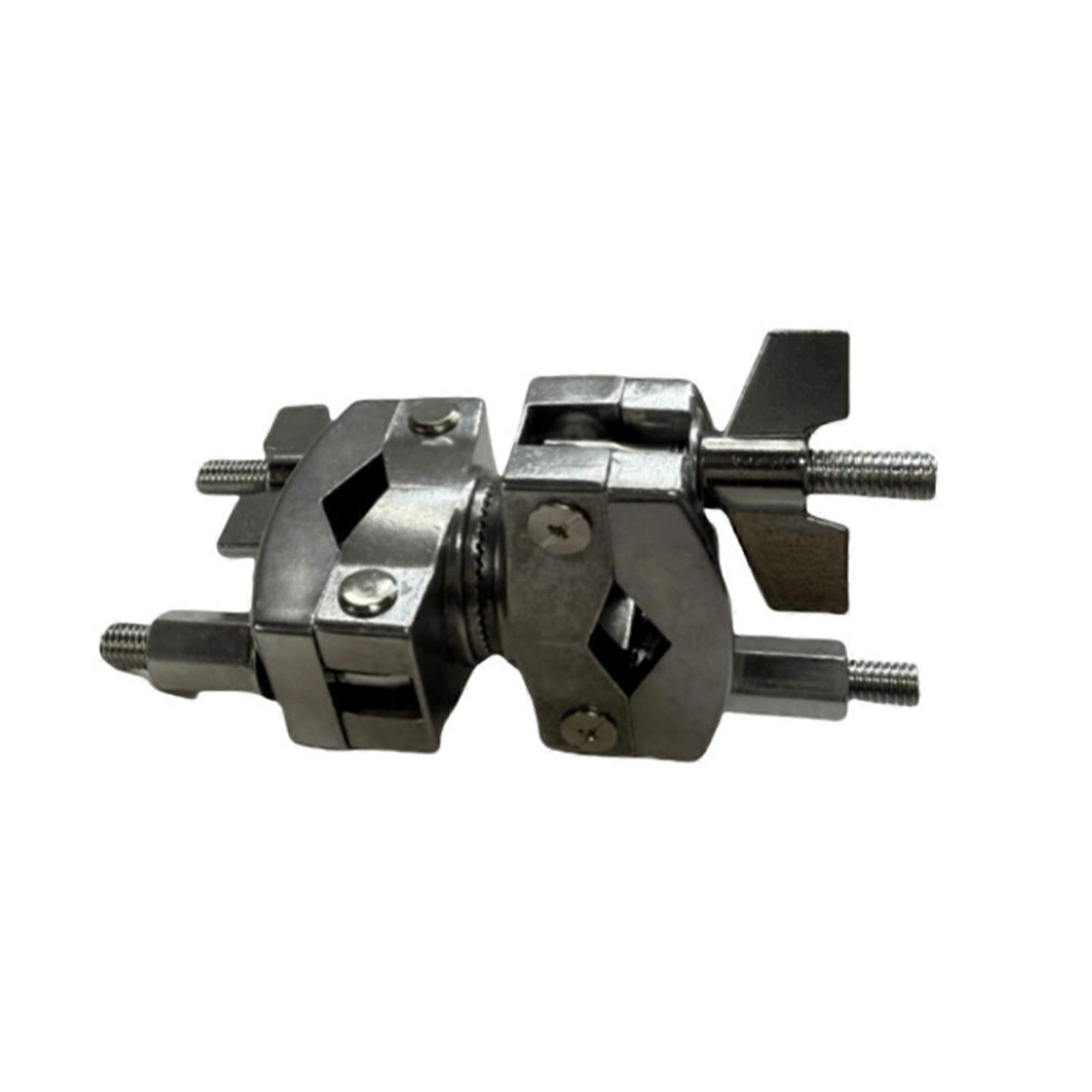 Adjustable Percussion Clamp Featuring Metal Construction for Continuous Support in Skilled Performances Multicolor