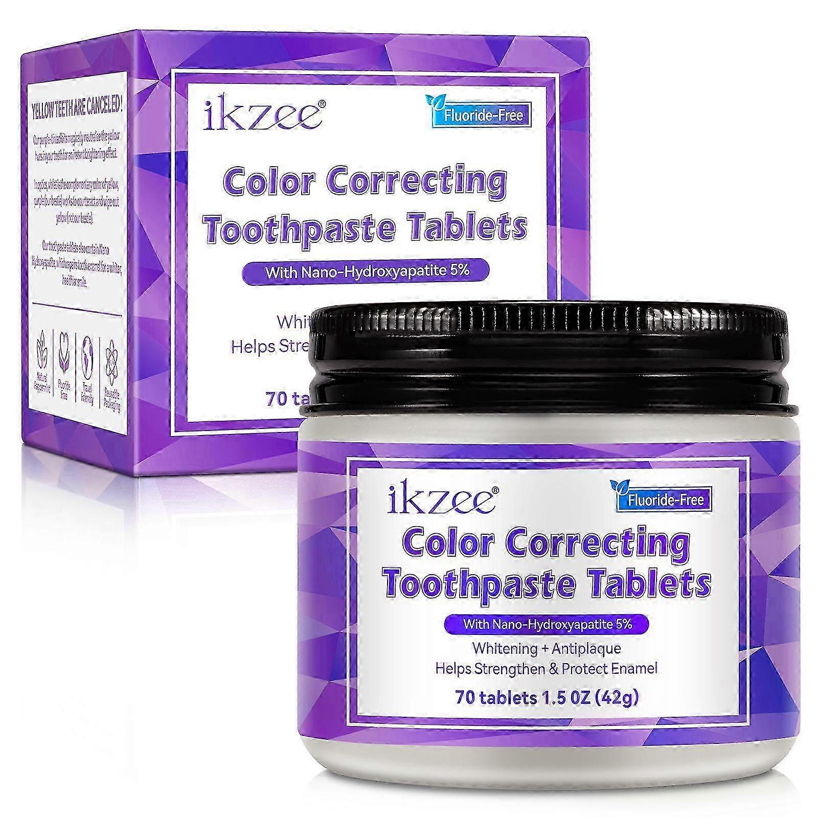 Toothpaste Tablets With Nano-Hydroxyapatite 5%,Fluoride Free,70pcs