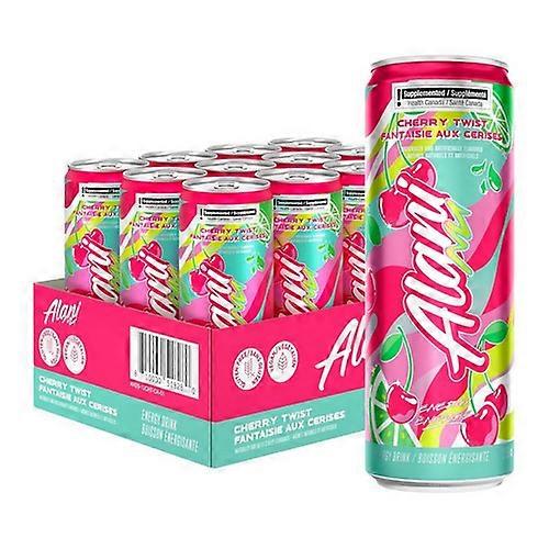 Alani Nu Energy Drink Cherry Twist, 355 Ml (12 Count)
