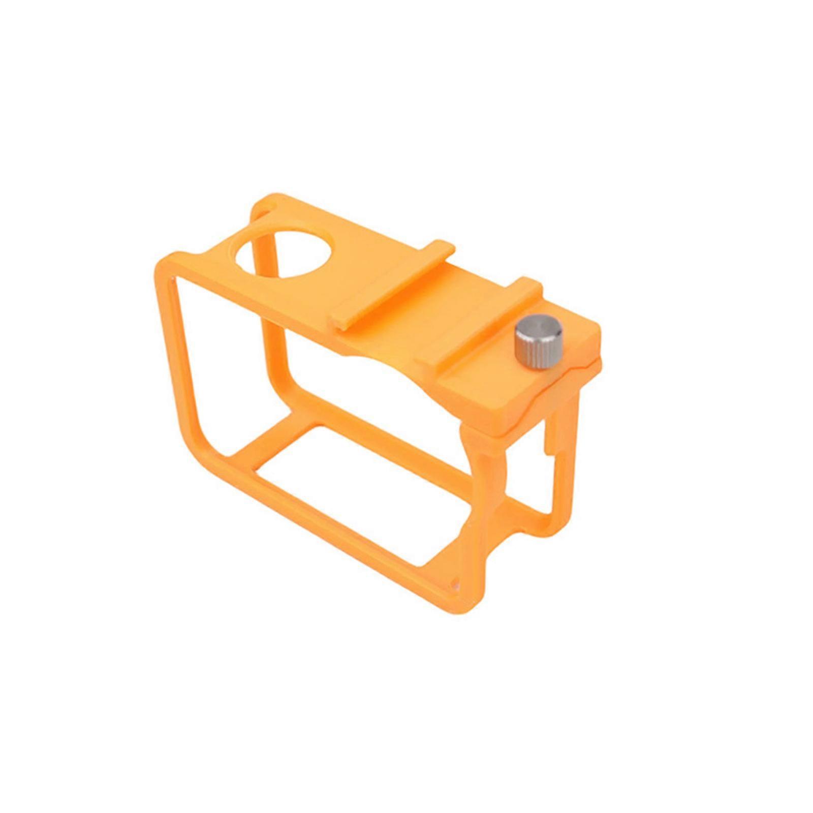 Protective Expansion Frame for Action 6 Cameras Shockproof Case AntiFall Proof Cold Shoe Mount for External Accessories Multicolor