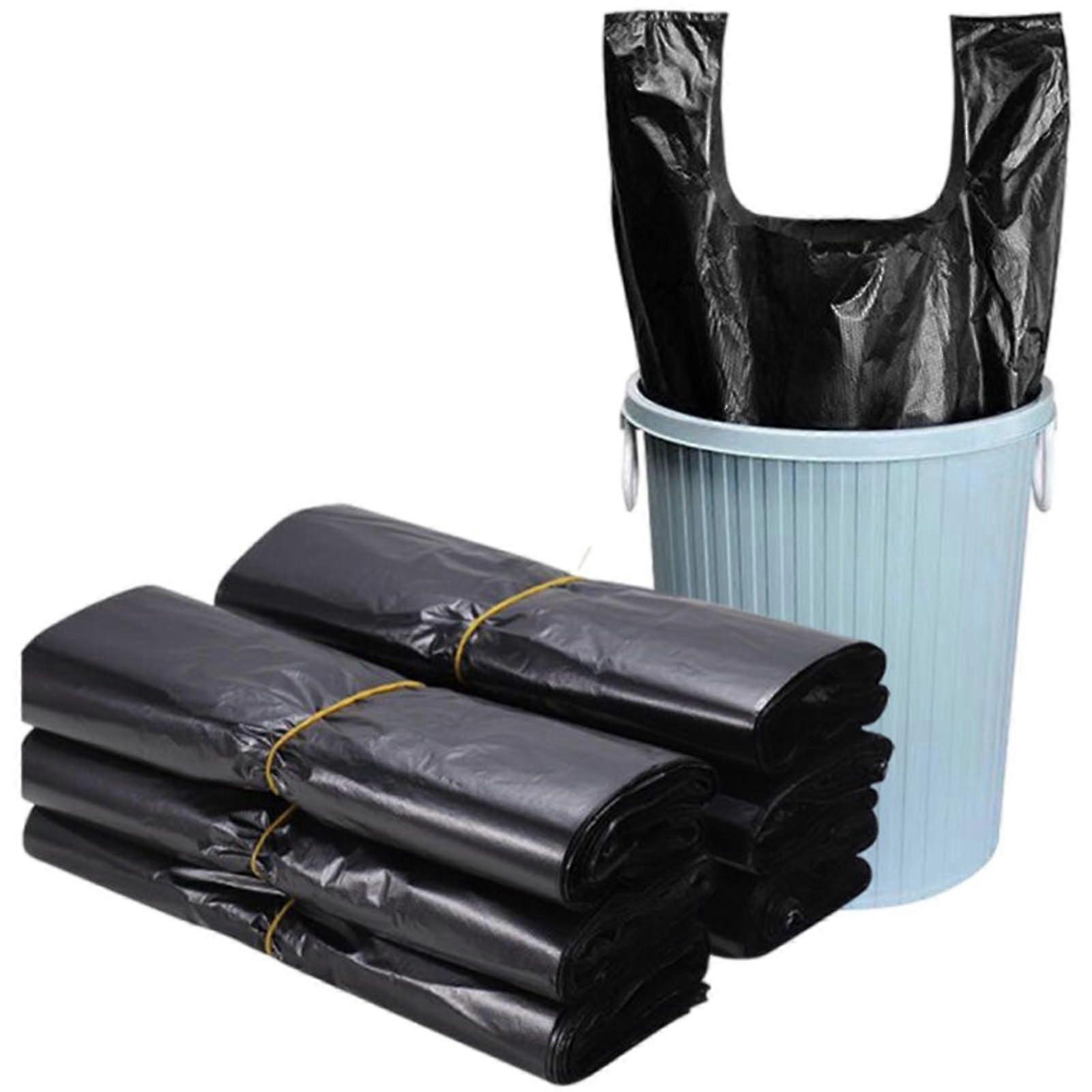 Heavy Duty Garbage Bags 50 Pack with Leakproof Drawstring Closure and OdorSealing Thick Material