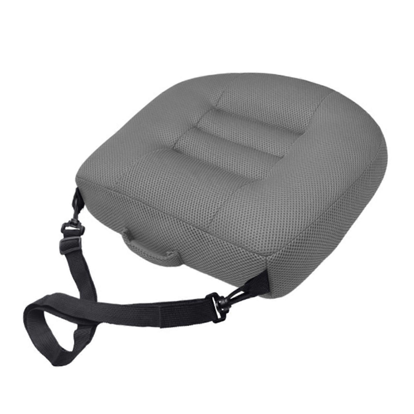 Tall Flexibility Polyster Fiber Filled Chair Pad Supporting 170 weight Highlighting Removable Belts for Tight Multiple Configuration Multicolor