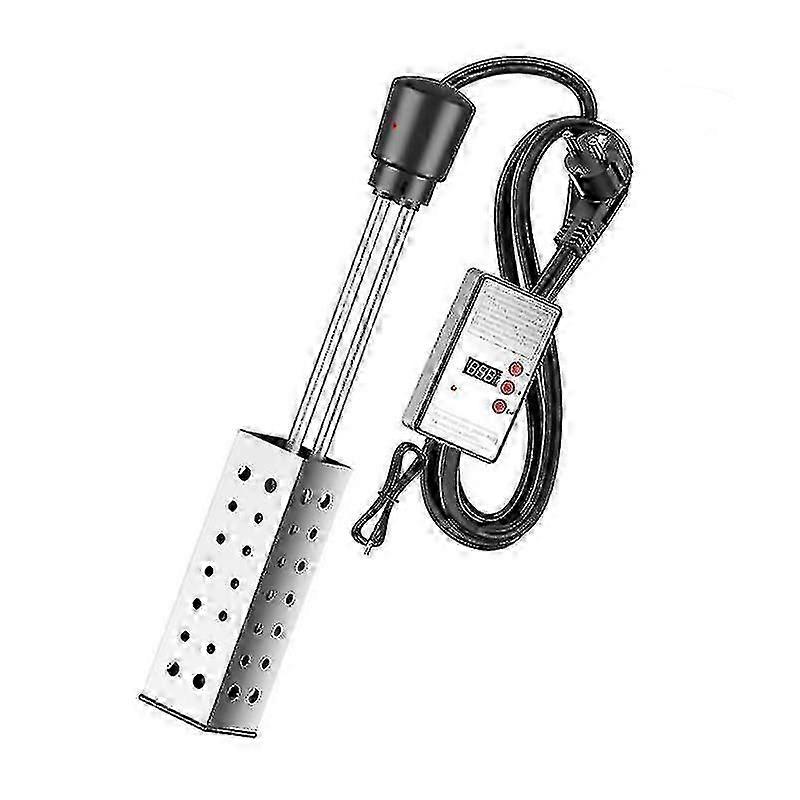 2500w Immersion Heater, Pool Heater Automatic Timer, Safe Pool Heating Immersion Heater,perfect For-JJ