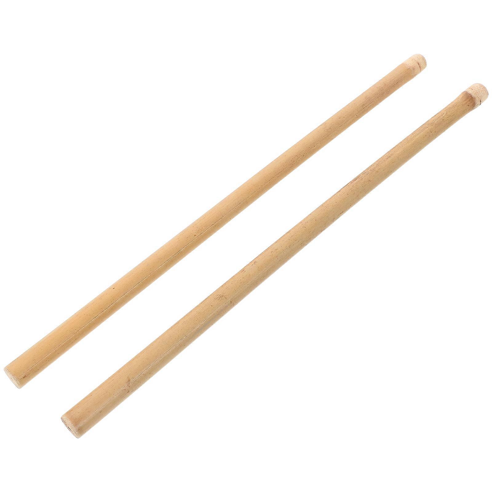 Anti-Slip Bamboo Drumstick for Professional Percussion 1Pair Sticks