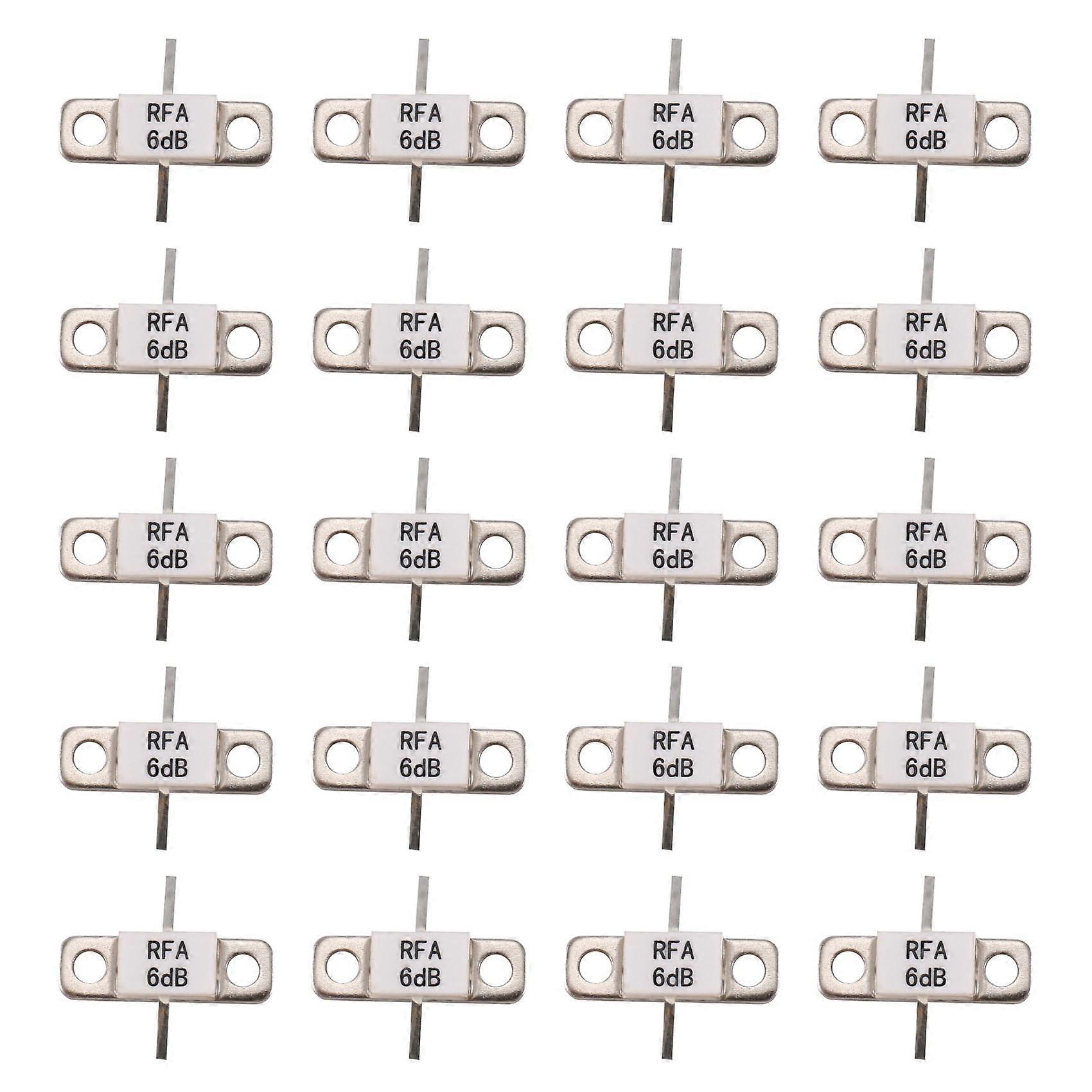 20X 6DB ATTENUATORS FLANGED 100 Watt 6 DB 100W-6DB RFP 100W-6DB 100Watt DC-3.0 Ghz RFP 100W-6DB RFR 6-100