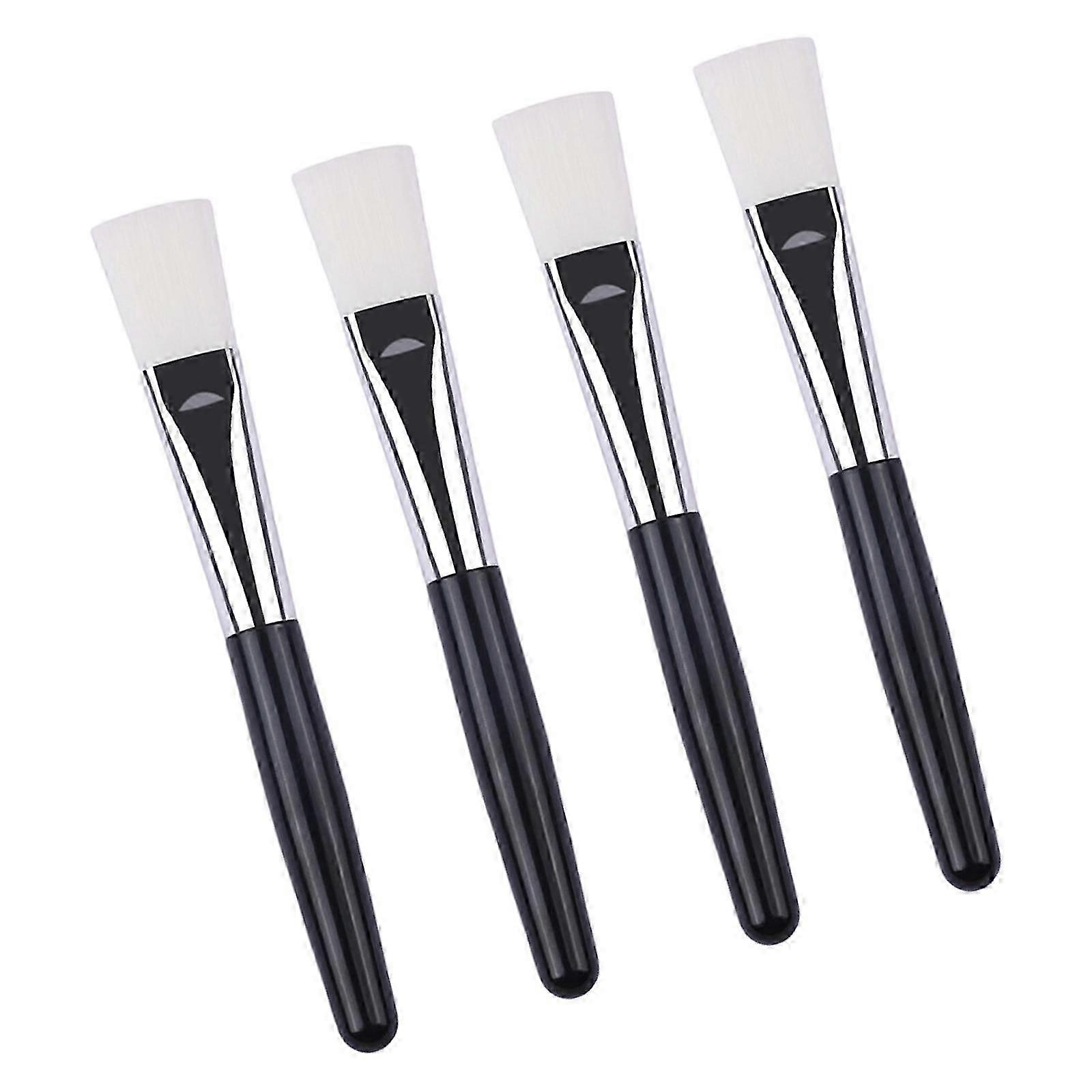 Durable Mini Face Mask Applicator with Synthetic Bristles, Easy Clean, Multicolor