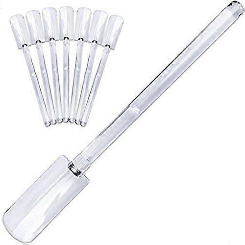 500 Pcs Clear Nail Display Sticks for True Color Sample Tips, Durable and Salon Ready