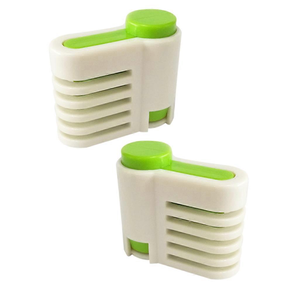 5Pairs Cake Cutter Cake Tool for Baking Use Adjustable Green