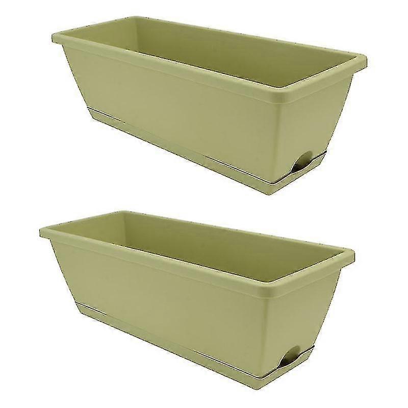 2025 2pcs Resin Plant Basin
