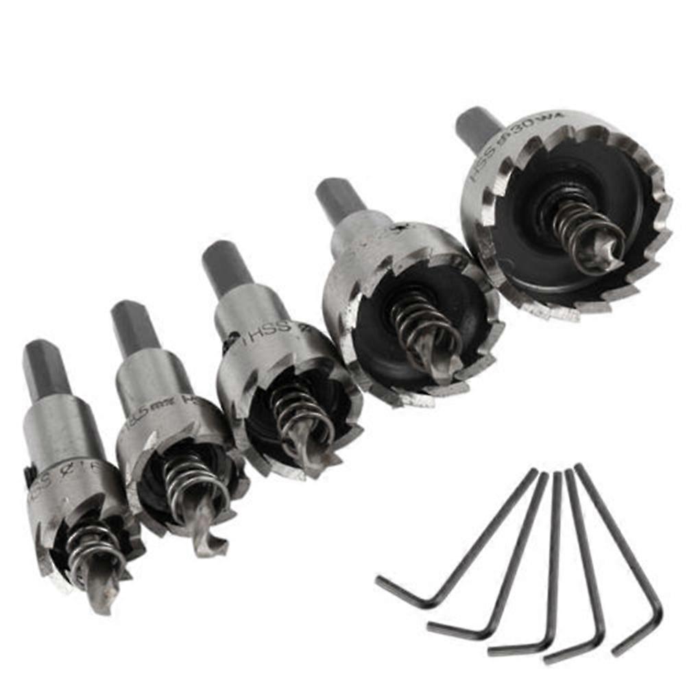 Metalworking Tool Hole Drill Bit Set for Woodworking Hss 5Pcs