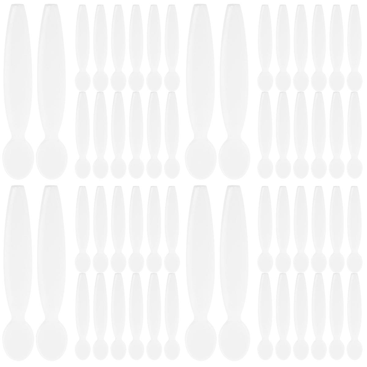 Makeup Spatula Mini Cosmetic Spatula for Applying Creams 80Pcs