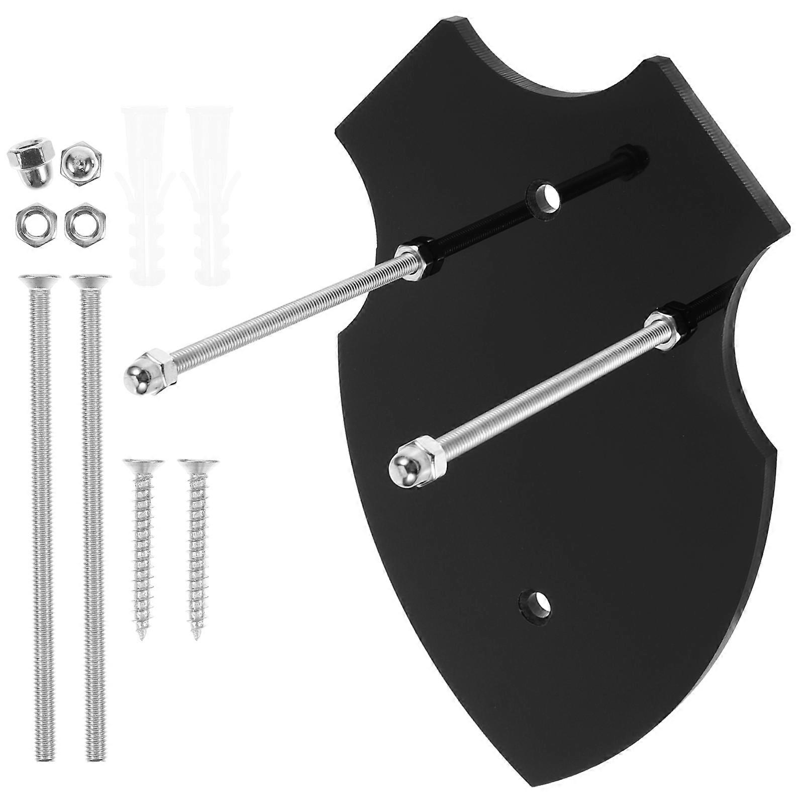 Skateboard Mount Acrylic Skateboard Display Wall Mount for 2Pcs Holders