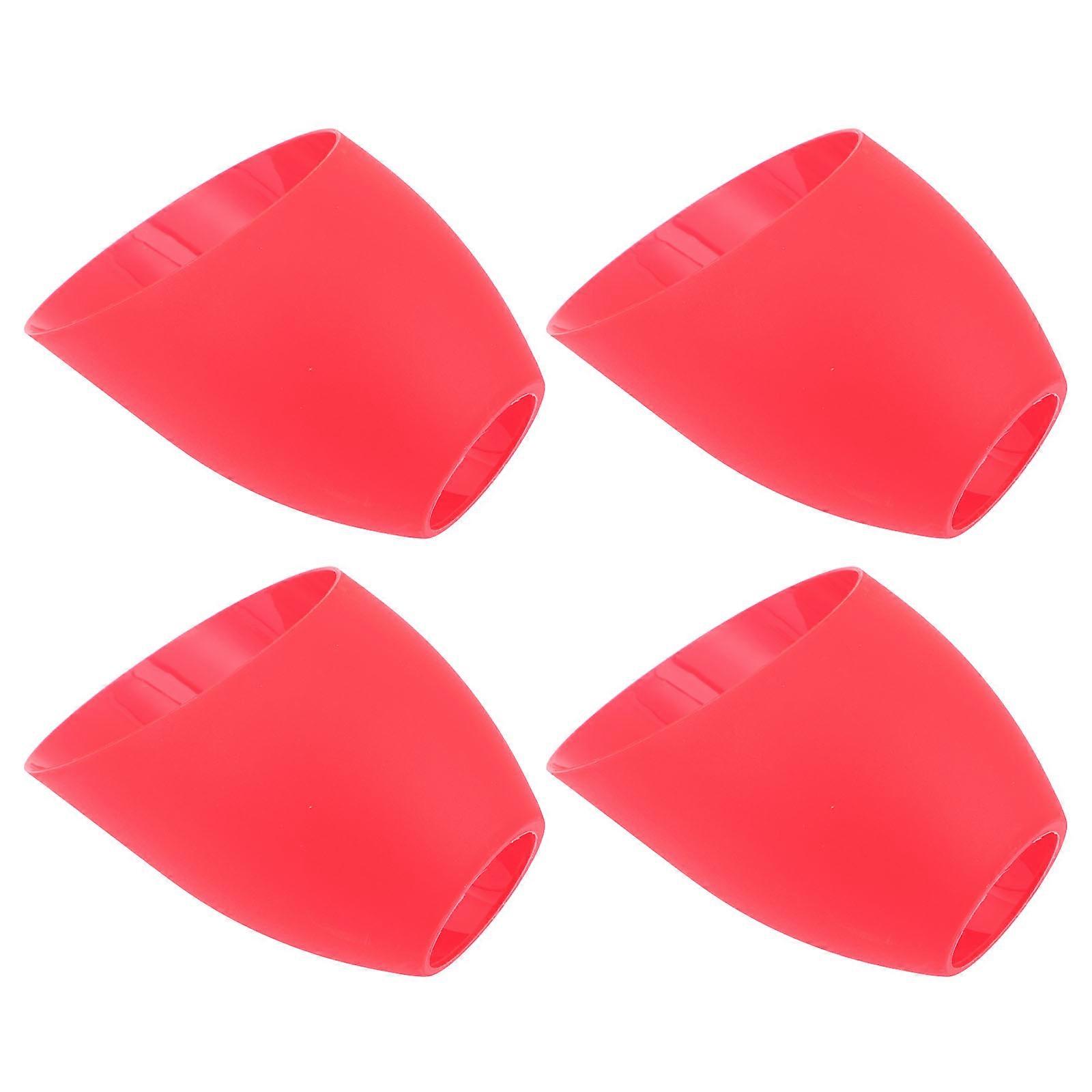 Table Lamp Shade Plastic Lamp Cover for Decor 12Pcs Red Lampshade
