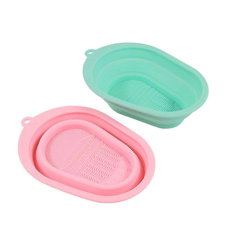 Makeup Brush Scrubber Silicone Cleaner for Brushes Cleaning 4Pcs