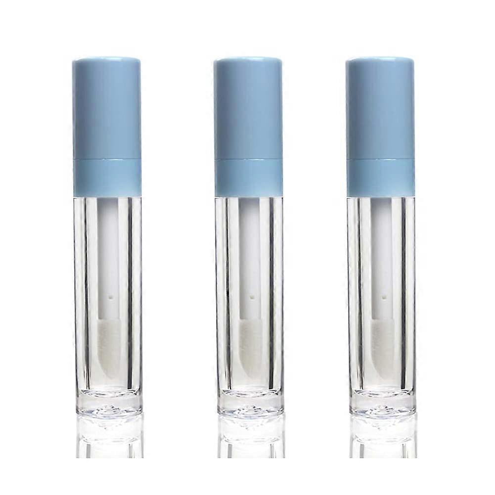 Lip Gloss Tubes 8ml Transparent with Brush for DIY Reusable Empty Lip Gloss Containers