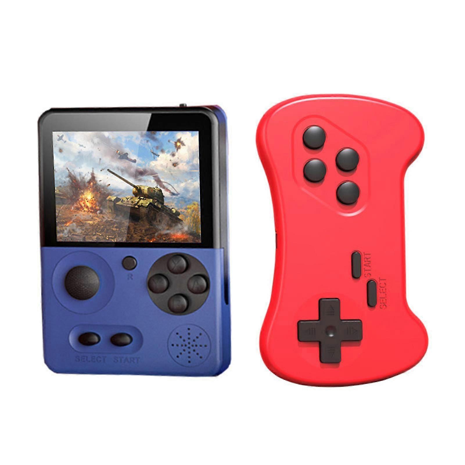 500 in 1 Retro Handheld Game Console with TV Output, Two Player Support, Rechargeable Battery