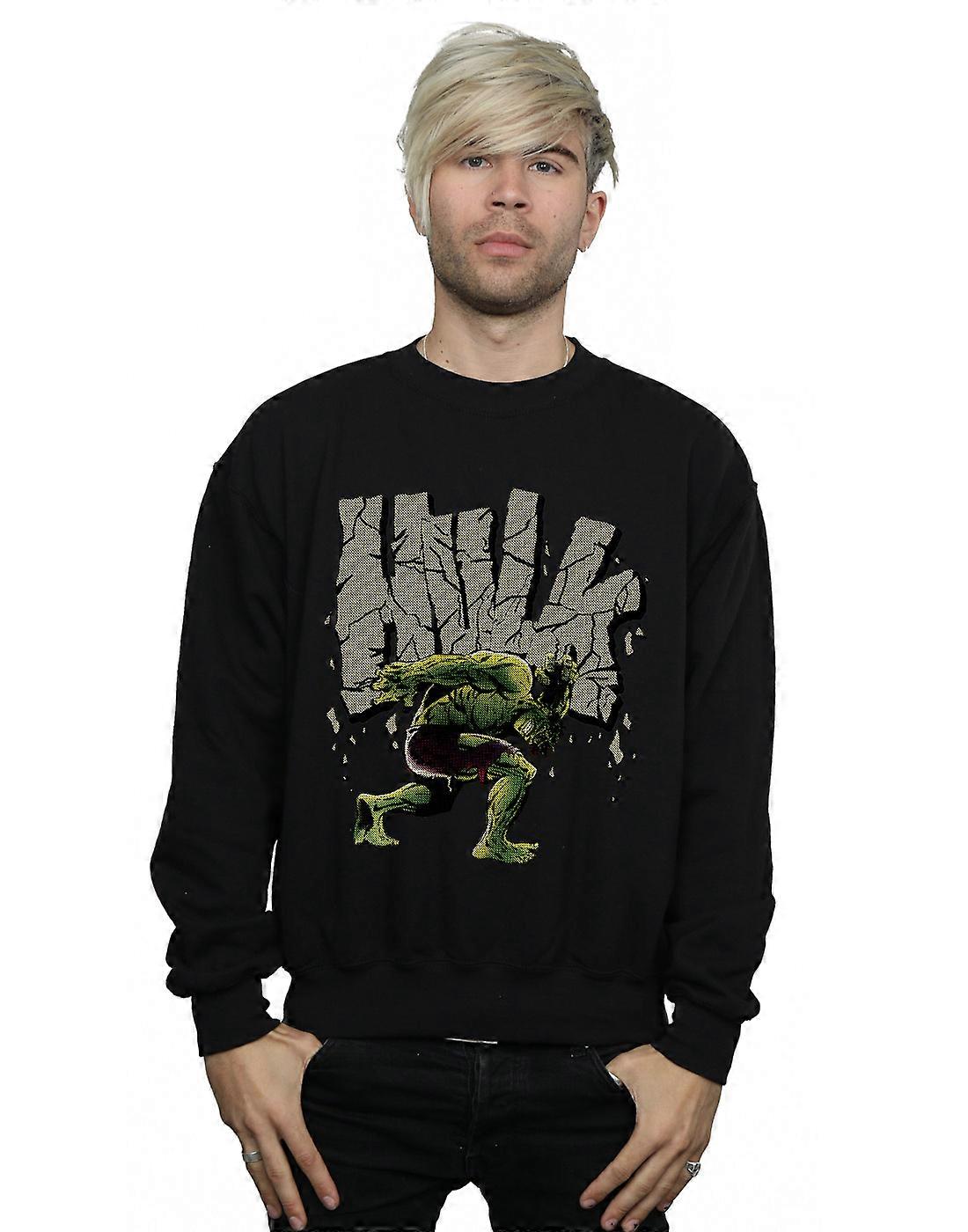 Marvel Herren Hulk Rock Sweatshirt