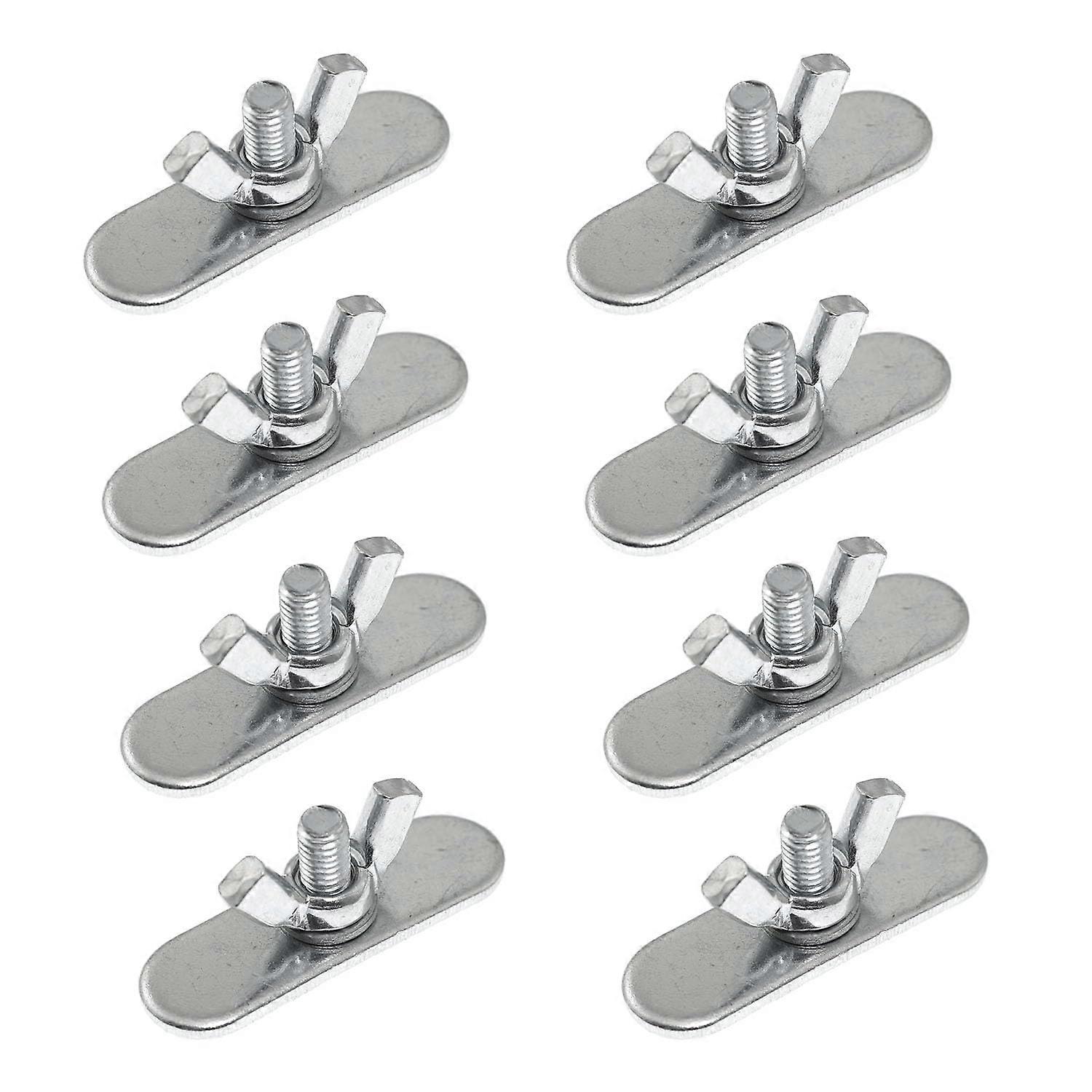 8pcs Portable Air Conditioner Window Kit Rustproof Screws for Quick and Universal Installation