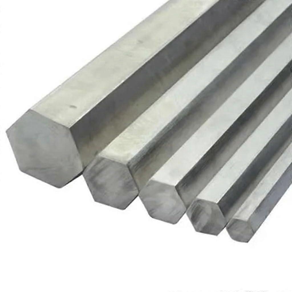 7mm Stainless Steel Hex Bar 500mm Solid Hex Rod for Machining Precision Cut and Weld