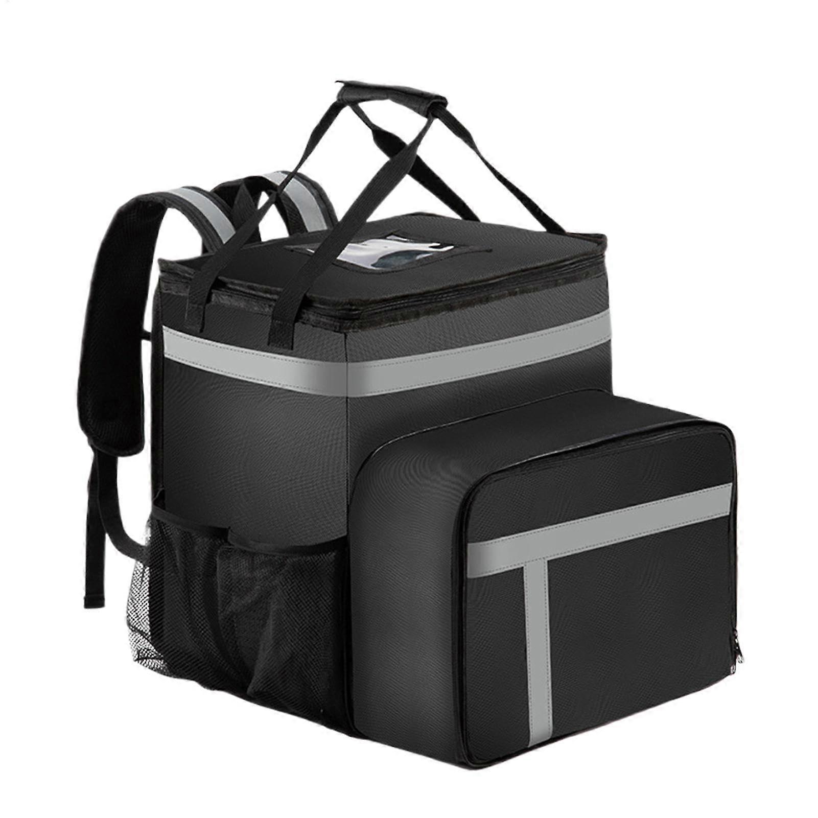 Insulated Delivery Backpack with Large Capacity and LongLasting Thermal Insulation for Camping