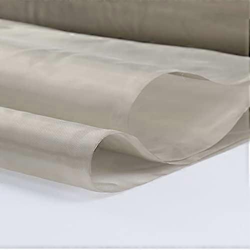 EMF Shielding Fabric Nickel Copper Mesh with  RF and RFID Blocking for Electromagnetic Protection 1x1.08m