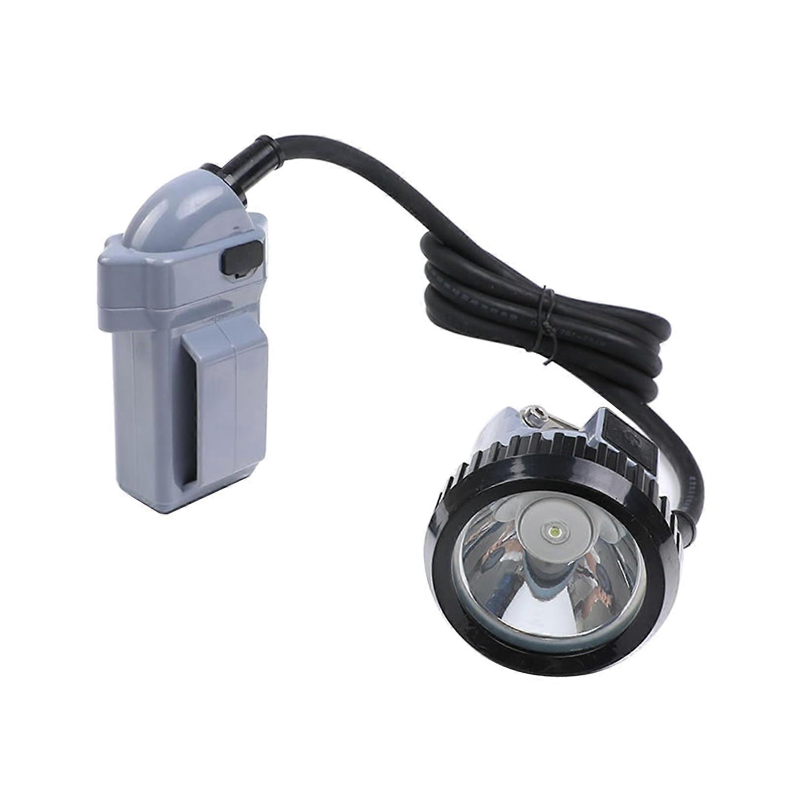 LED Mining Headlamp 12000mAh Rechargeable Miner Headlight Waterproof Long Runtime 500m Beam