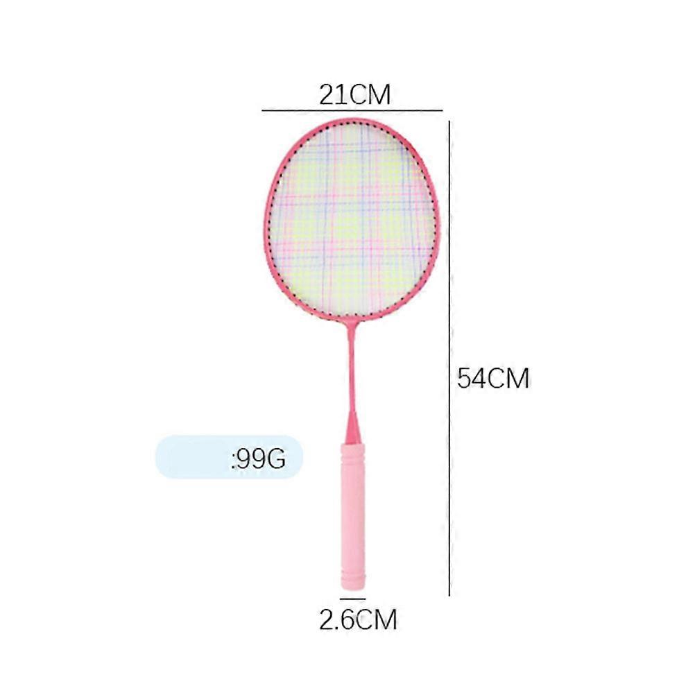 Interactive Rackets Badminton Training Tool Handle Long 12Pcs Set for Kids Sport