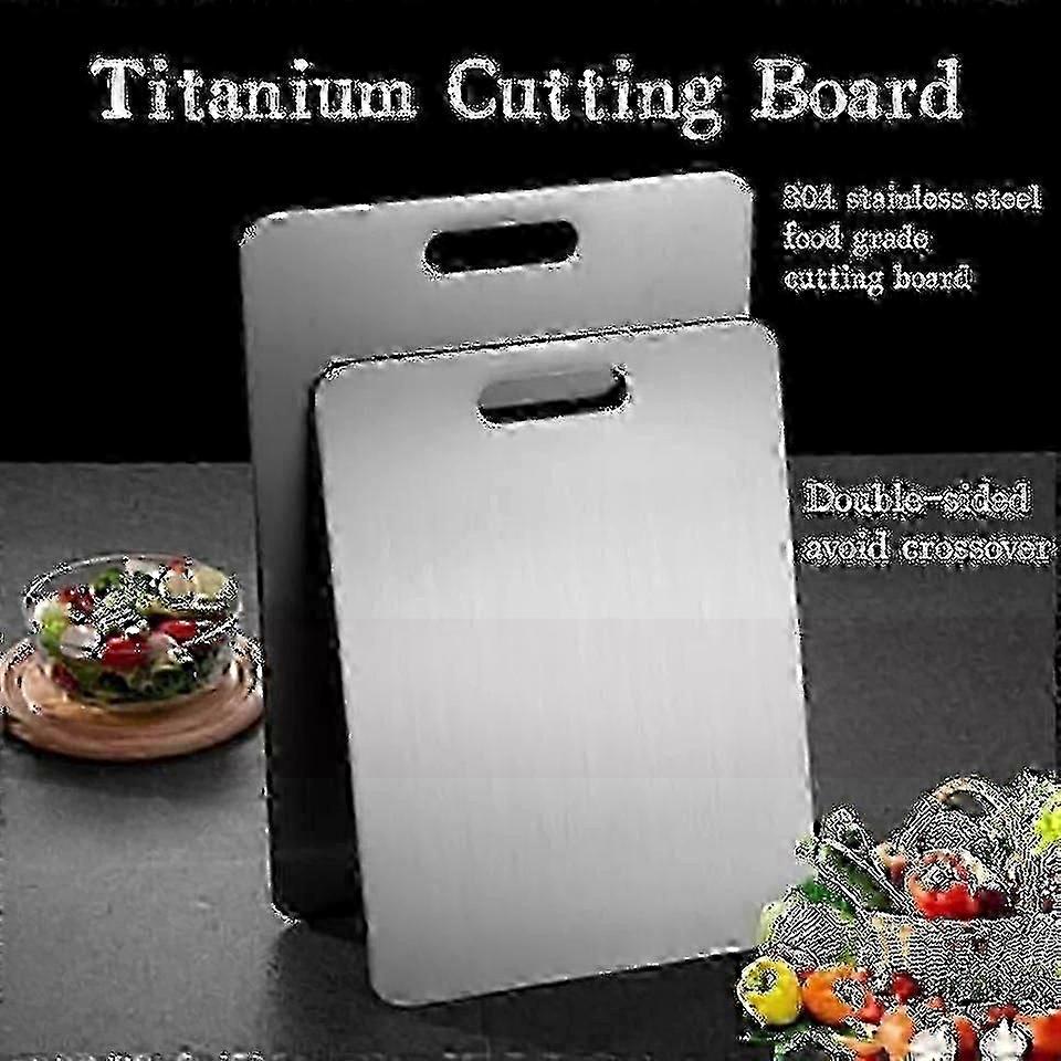 Titanium Cutting Board Double-Sided Titanium Kitchen Chopping Board 2025