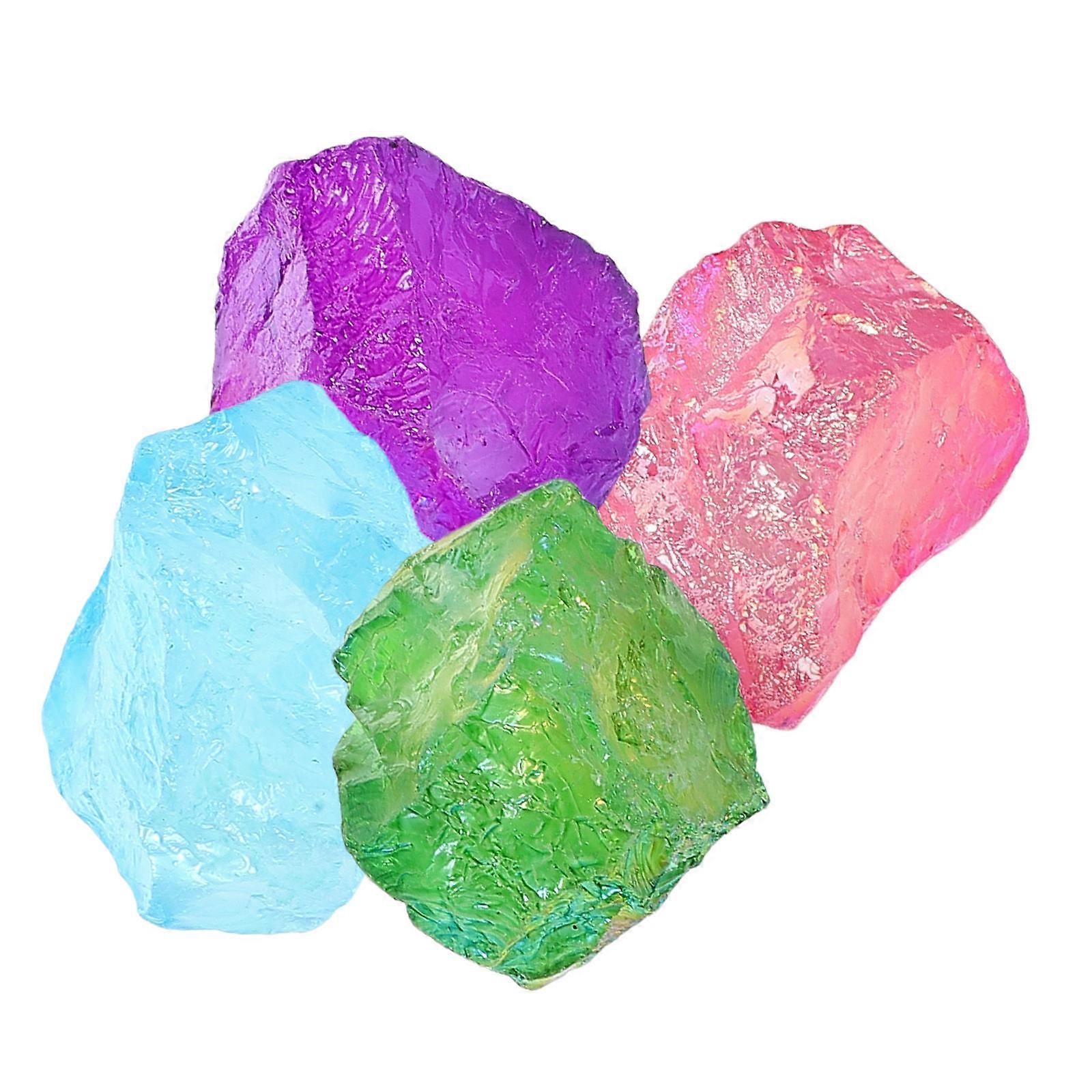 Natural Crystal Stone Diffuser for Aroma with 16Pcs Electroplated Stones