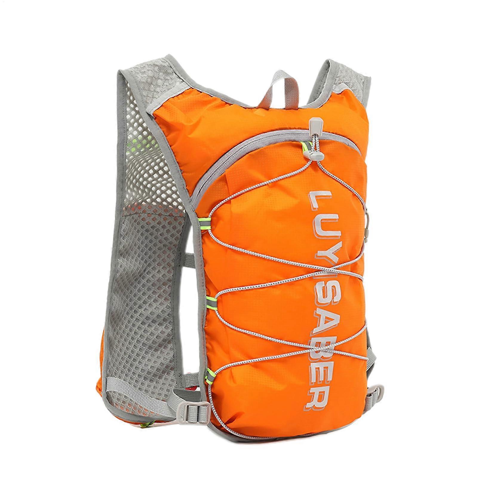 Hydration Backpack with Extended Capacity, Breathable Straps, Reflective Safety for Running