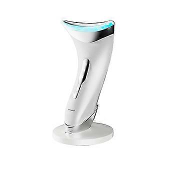 Ansigtsmassager Ansigtsløftningsenhed: Elektrisk hudopstramningsmaskine Nakkeløft med 45C varme EMS-massage - 3 LED mikrostrømstav Anti-rynke - Ant
