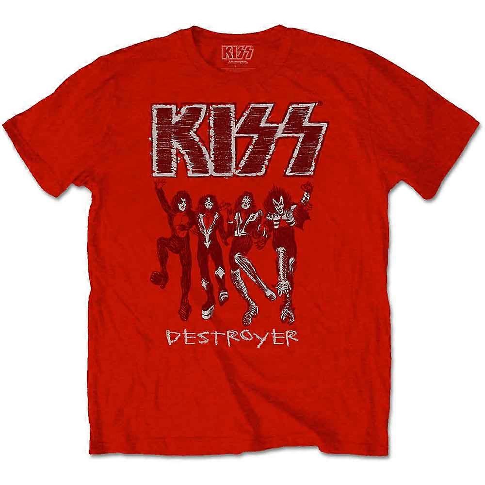 KISS Destroyer Sketch T Shirt