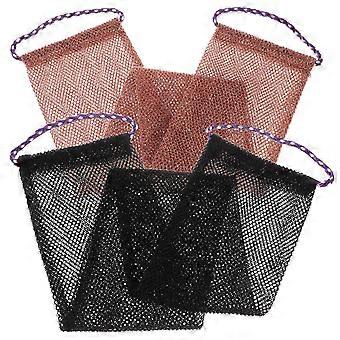 2pcs African Net Bath Towel African Body Exfoliating Net African Net Bath Exfoliating Scrubber