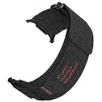 Compatibel met Samsung Galaxy Watch Ultra 47mm polsbandje met klittenbandsluiting van nylon -NN