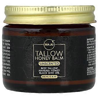 Baume au miel et au suif Maju Superfoods, sans parfum, 59,15 ml (2 oz liq.)