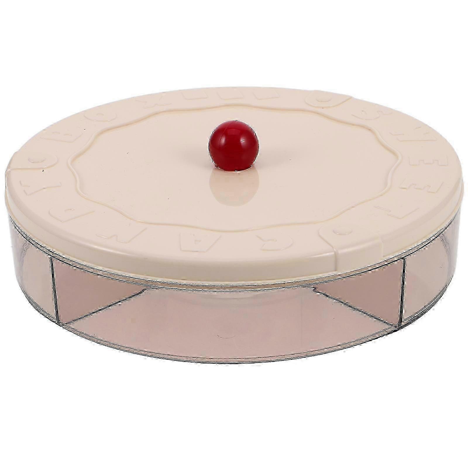 Appetizer Serving Tray Round Snack Box for Kitchen