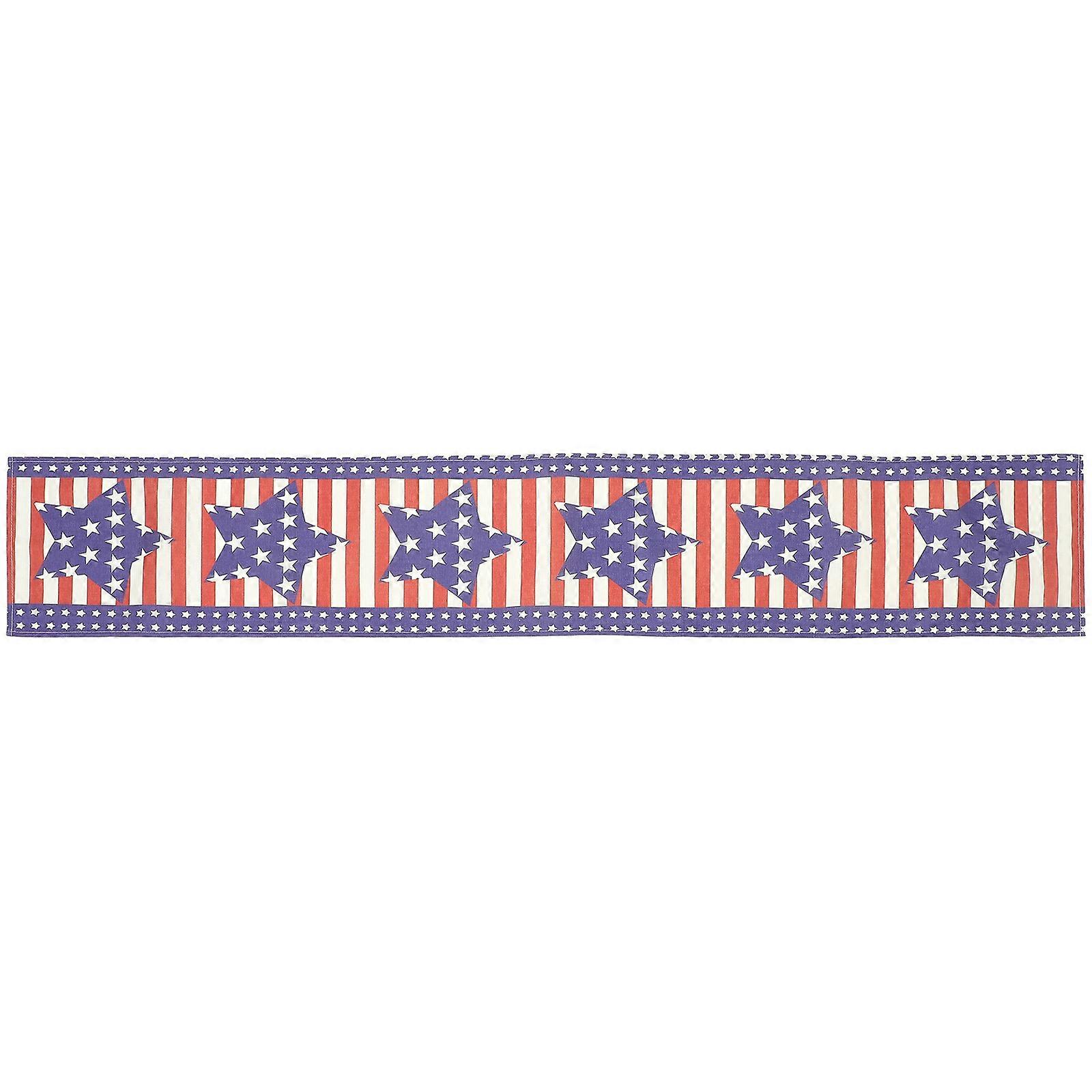 Memorial Day Table Cover Decorative Runner for Restaurant