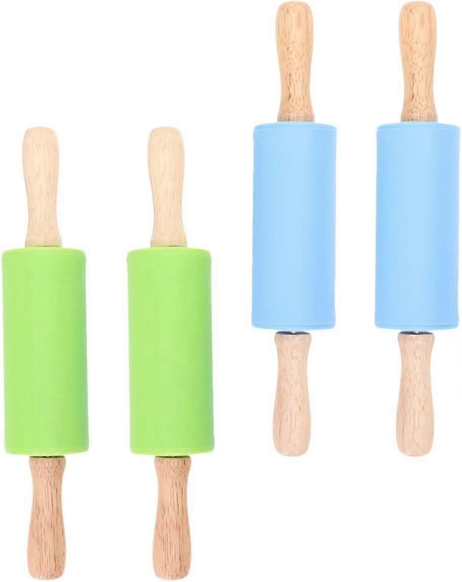 Silicone Rolling Rollers Baking Smooth Cookie Making Dough stick Tools