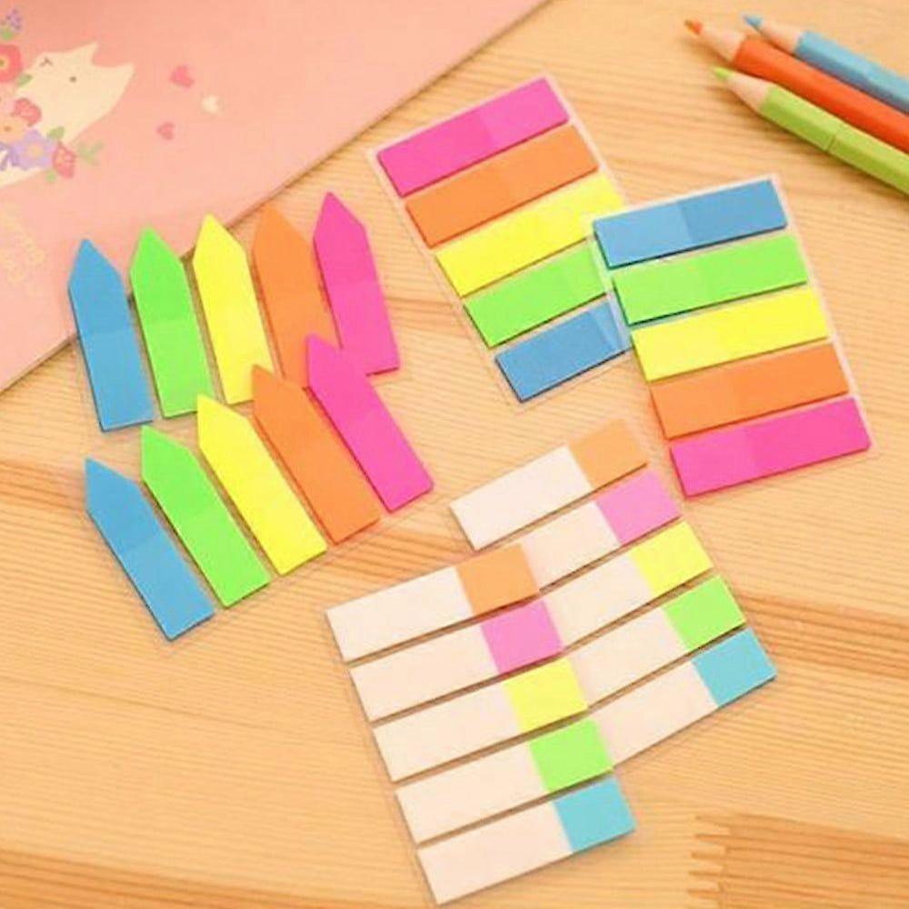 Sticky Note Creative Stationery Fluorescent Classification Index Paste Label